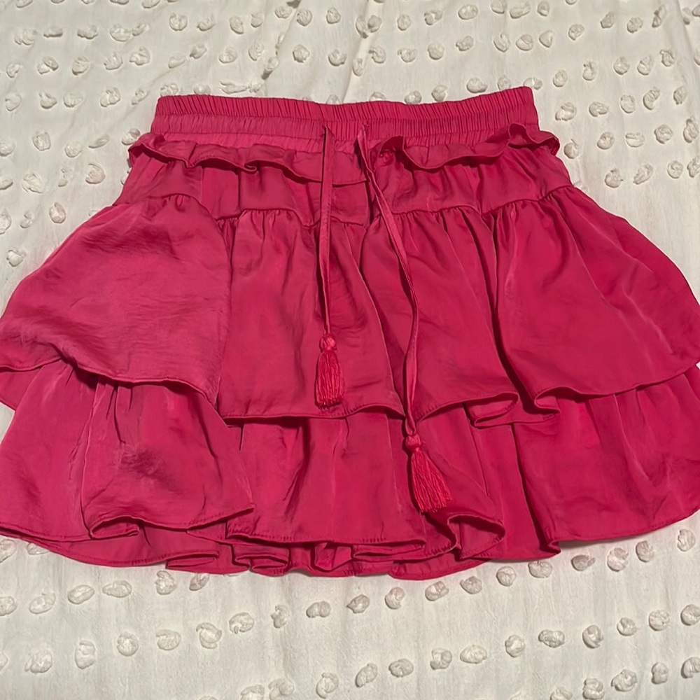 pink womens skirt